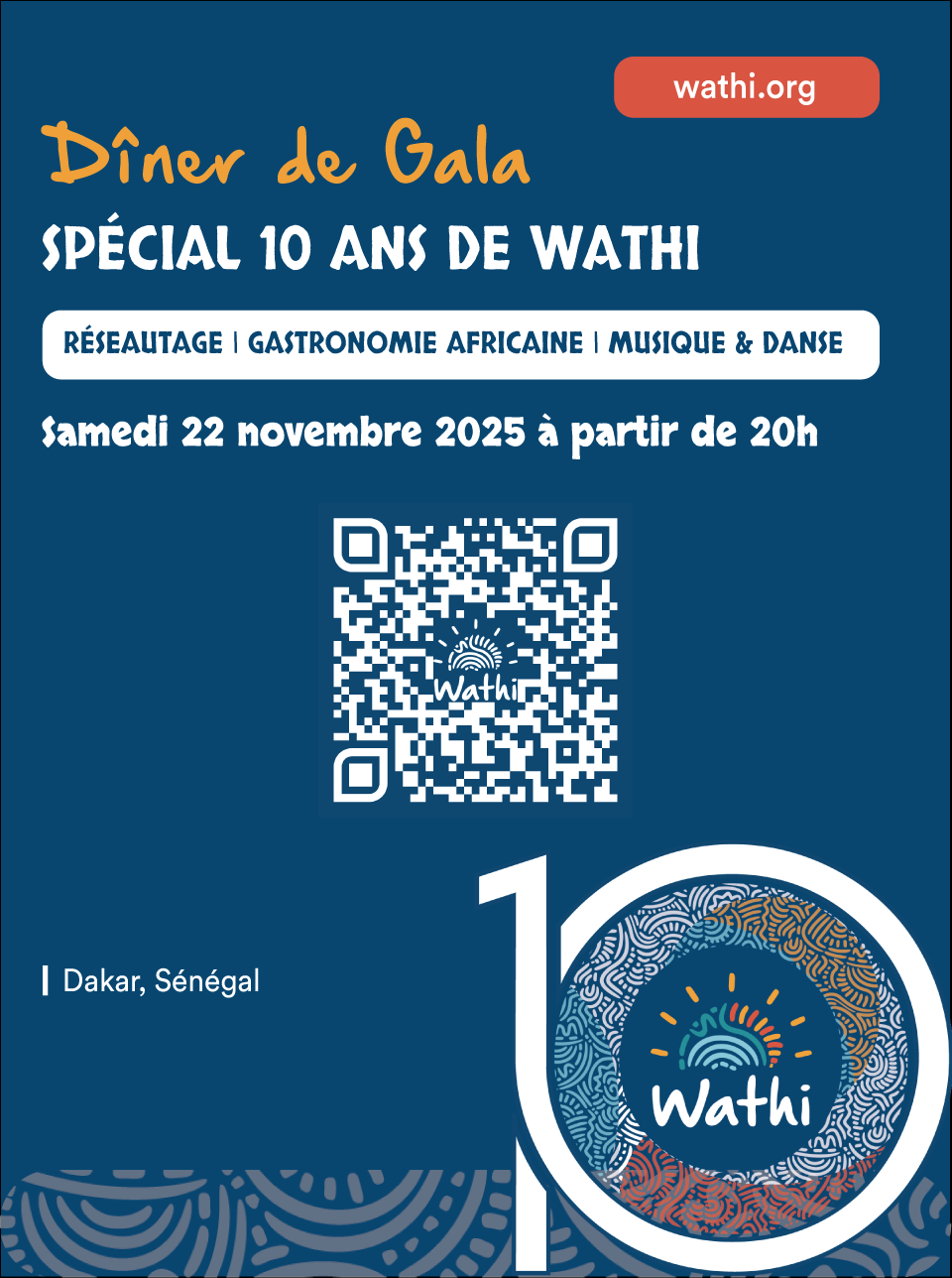 Je participe au dîner