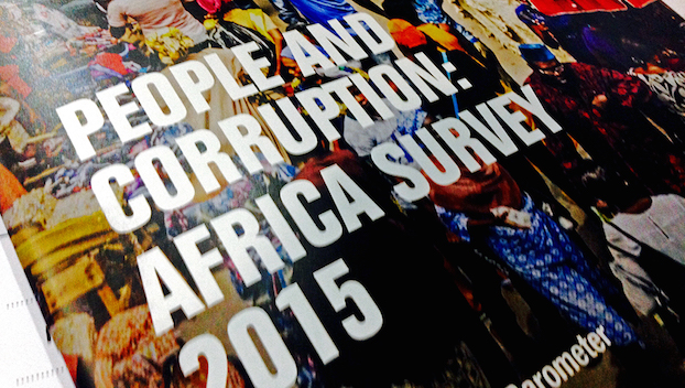 People and Corruption : Africa Survey 2015, Global Corruption Barometer, Transparency International and Afrobarometer