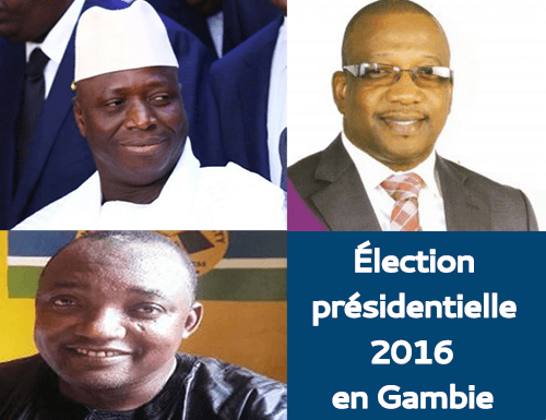 Presentation of the candidates to the 2016 presidential election in The Gambia