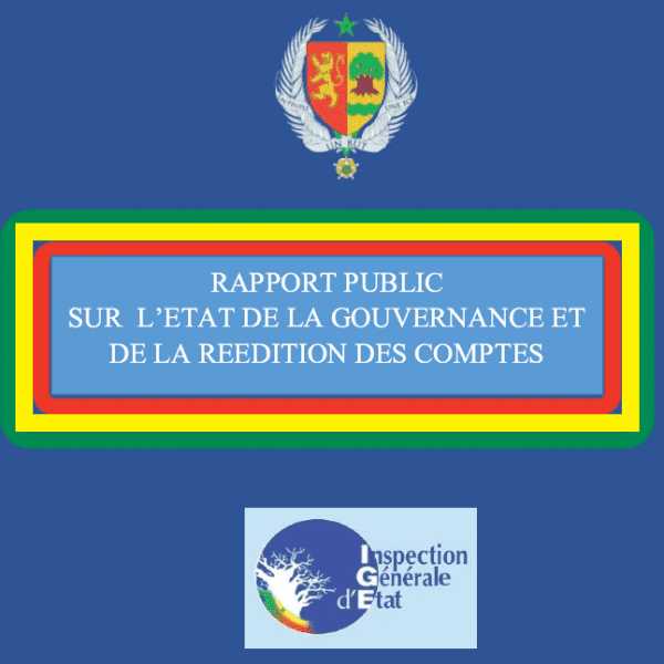 Rapport public sur l’état de la gouvernance et de la reddition des comptes 2018-2019, Inspection générale d’État du Sénégal