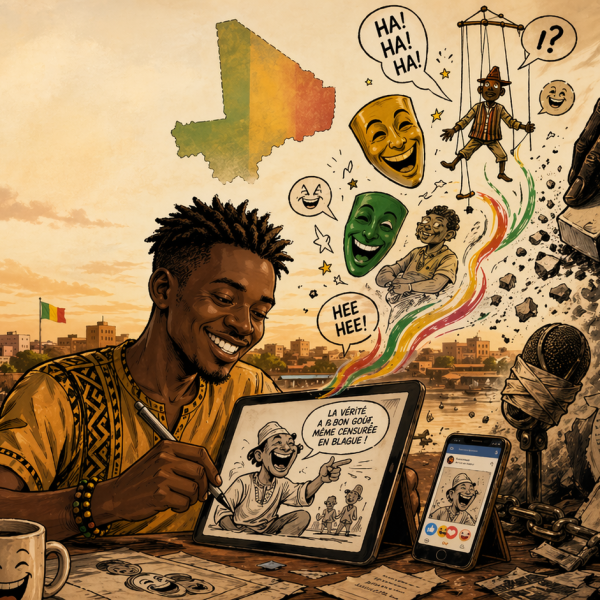 Au Mali, la dérision pour contourner la censure